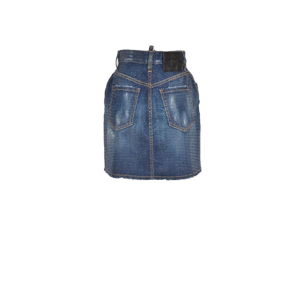 تنورة دينم زرقاء من Dsquared²