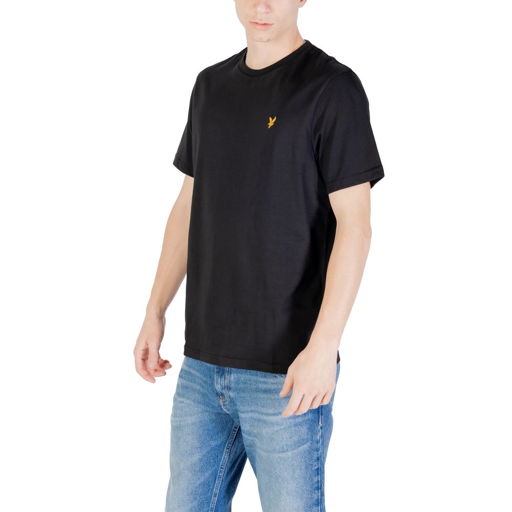 Lyle & Scott Black Cotton T-Shirt