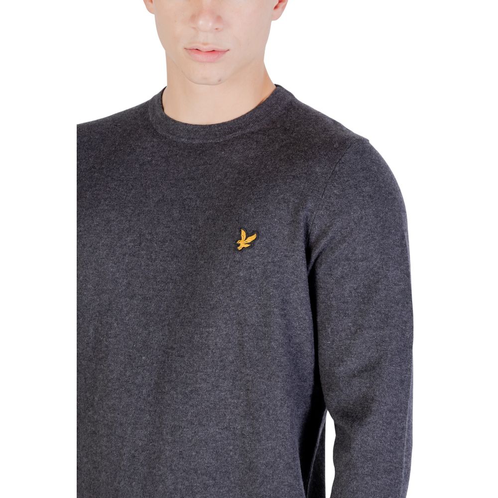 كنزة رياضية Lyle & Scott رمادية قطنية