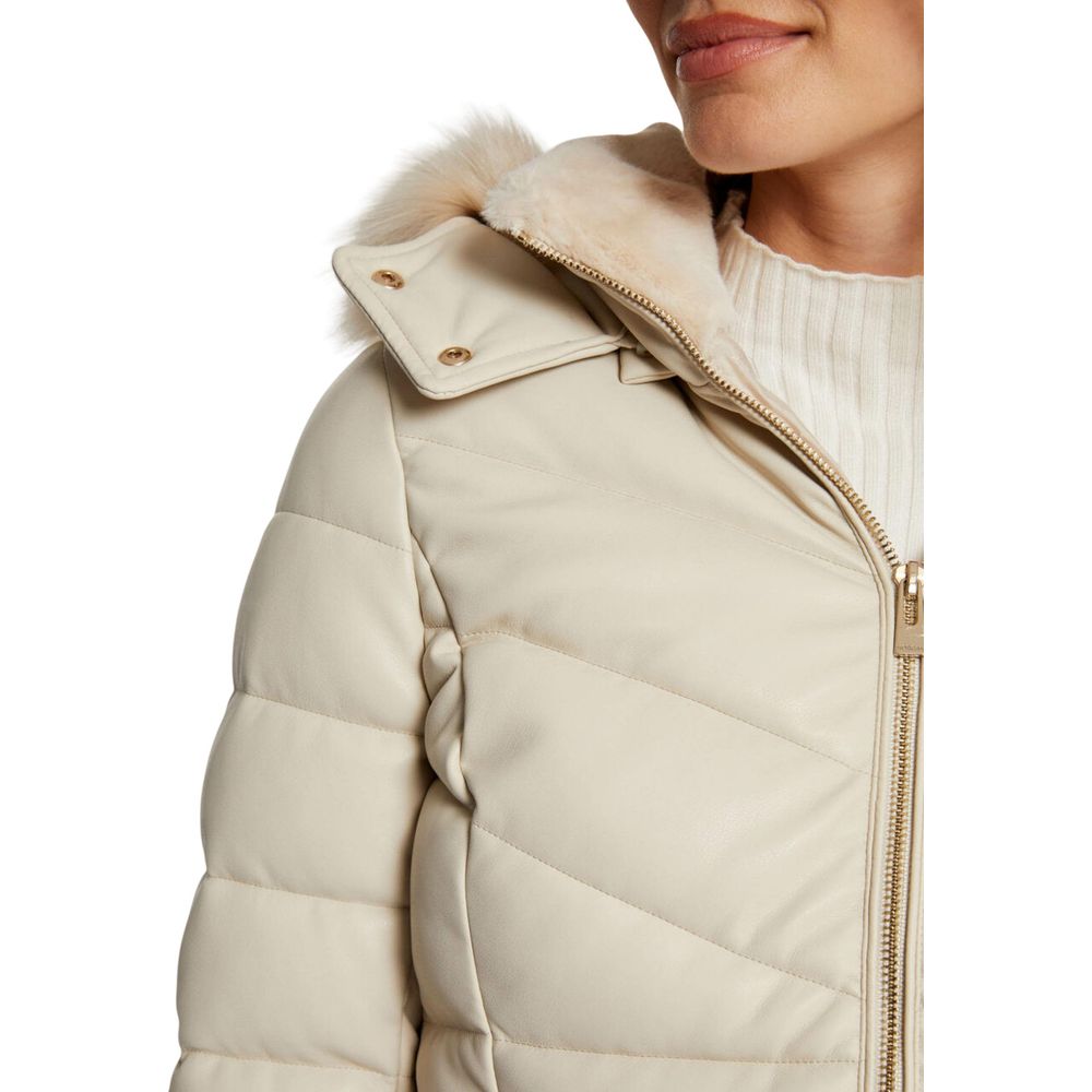 Morgan De Toi Beige Polyethylene Full-Length Jacket
