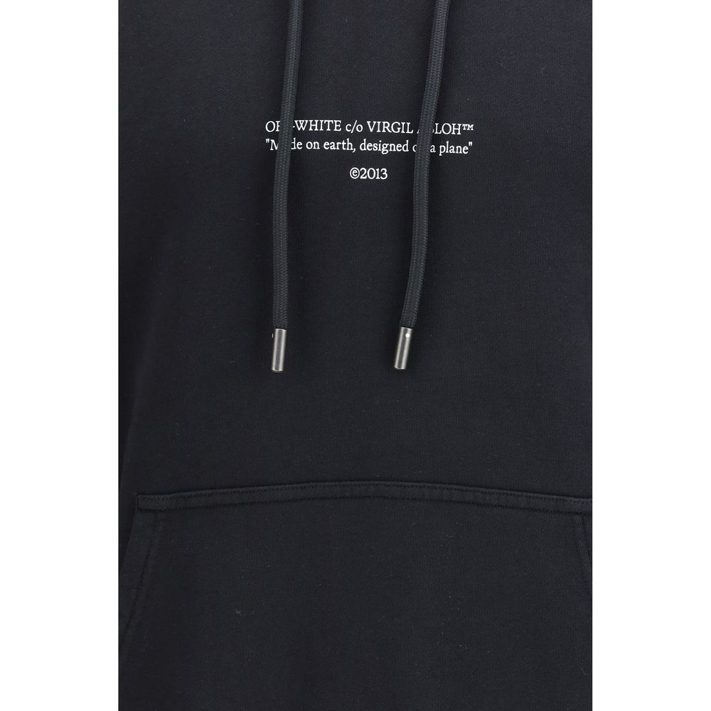 سويت شيرت Off-White أسود قطني