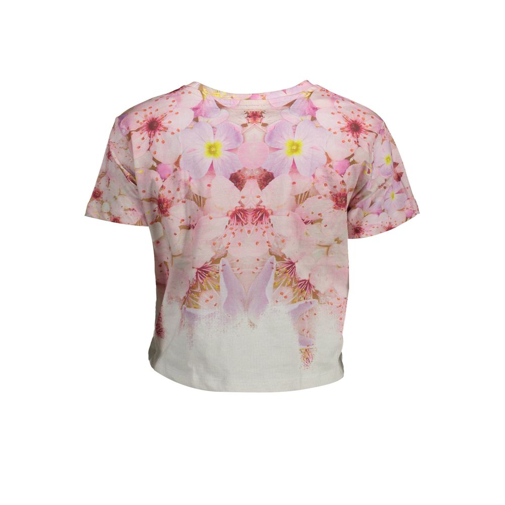 تيشيرت نسائي قطني Rosa من Desigual