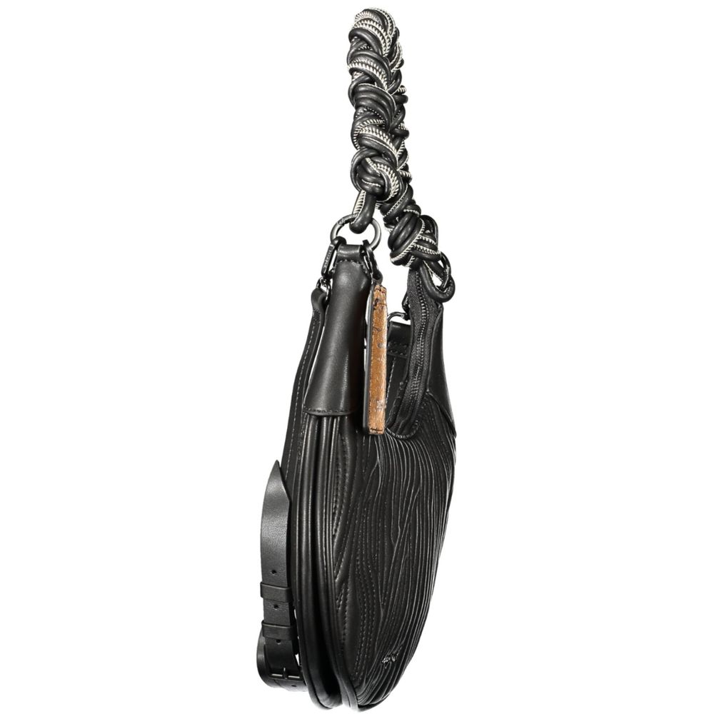 حقيبة نسائية من البولي يوريثان ماركة Desigual Nero