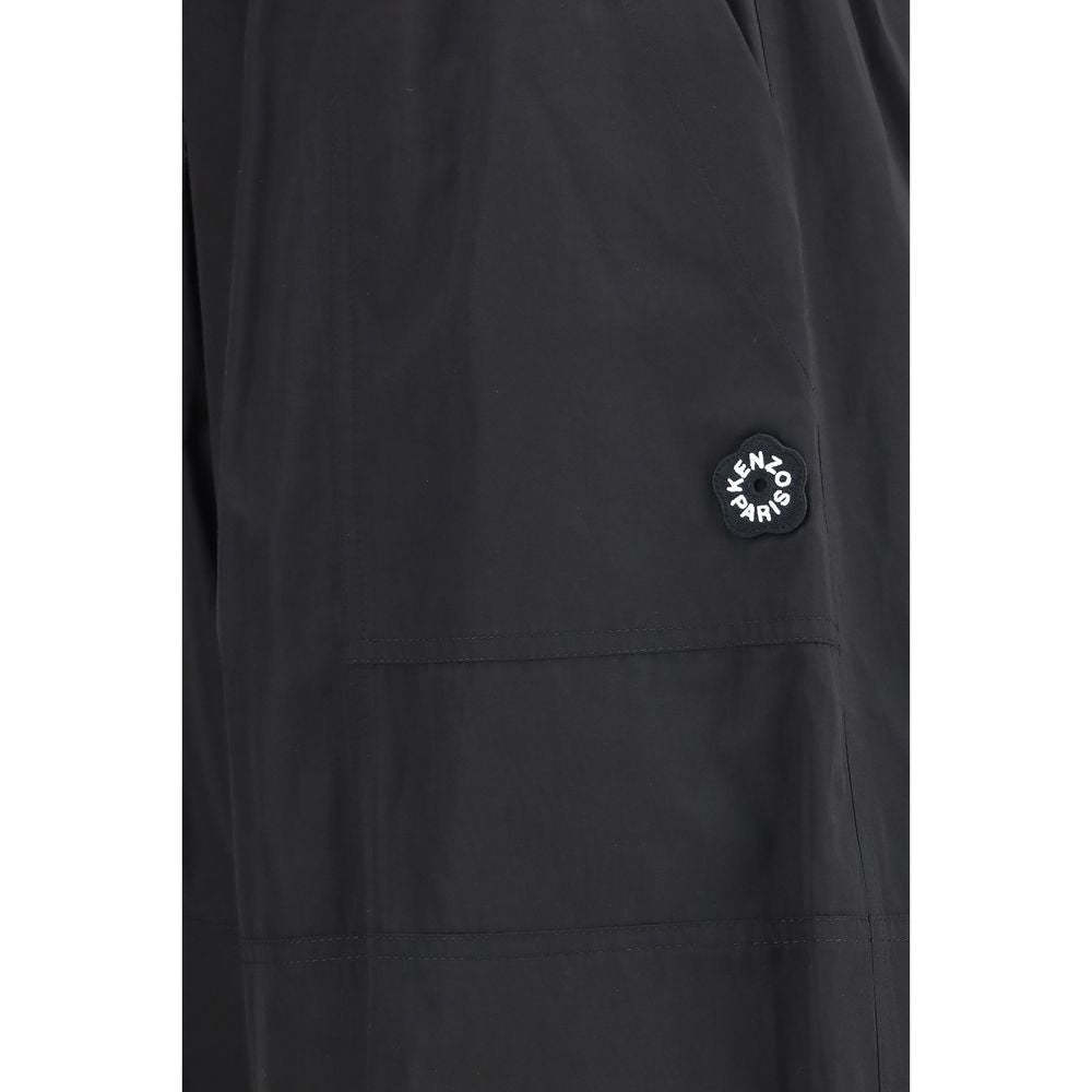 بنطلون كاجوال كينزو أسود من البوليستر