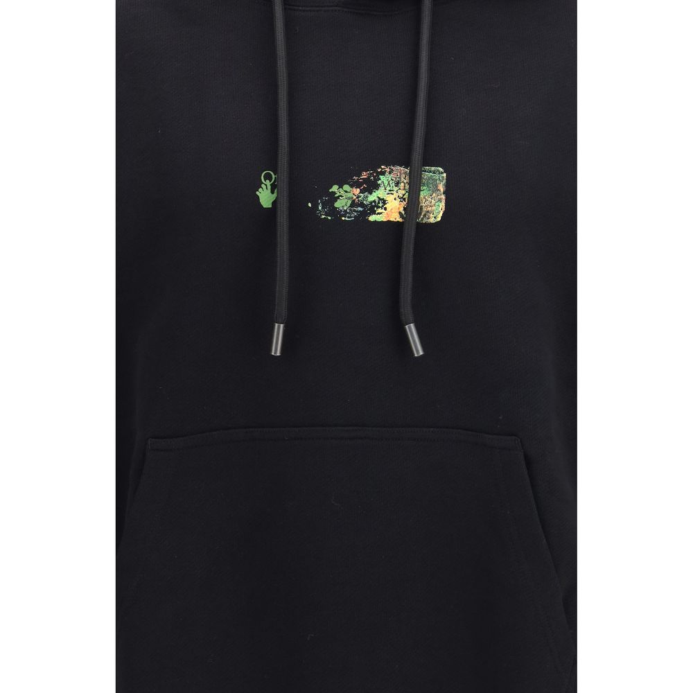 سويت شيرت Off-White أسود قطني