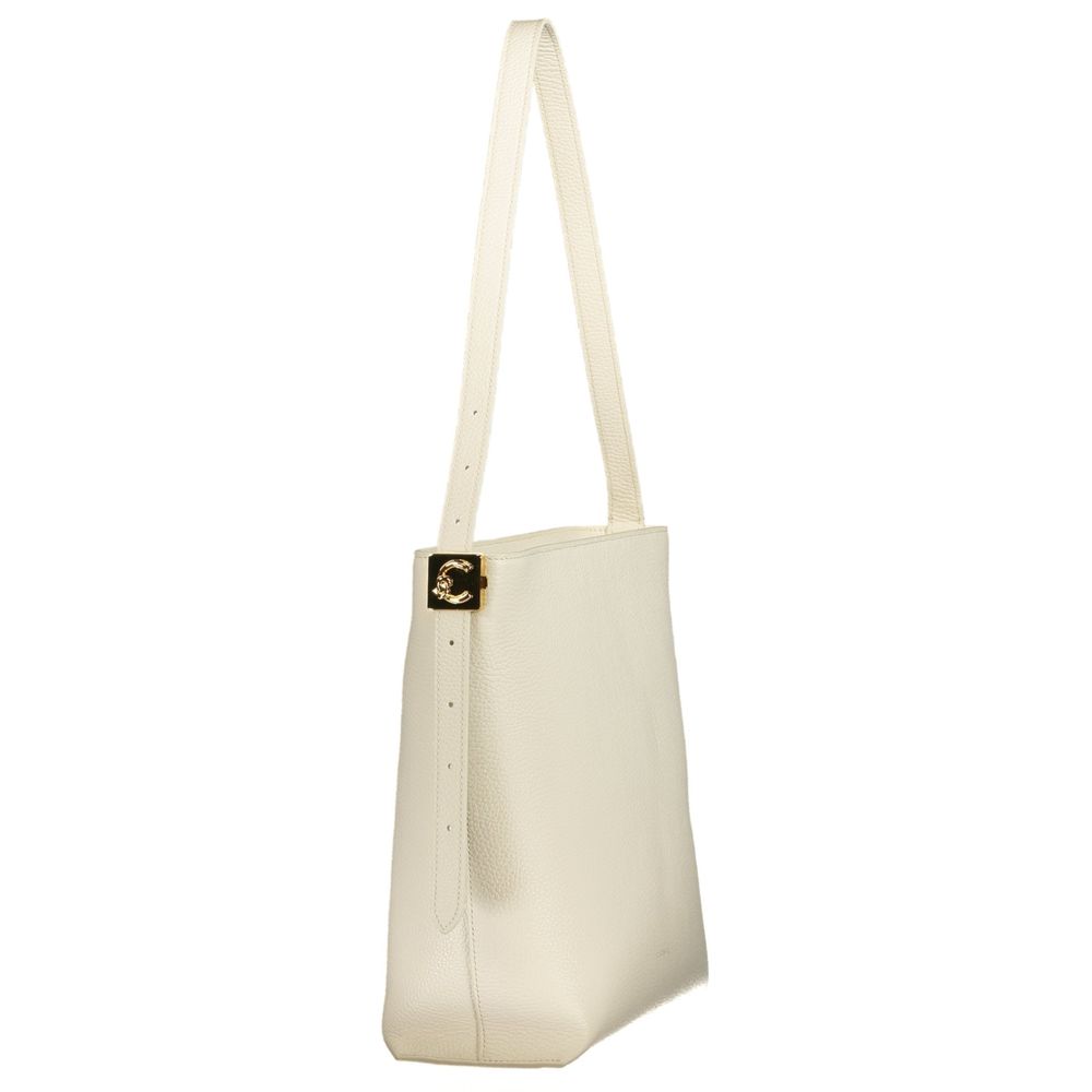 Coccinelle Bianco Leather Women's Bag