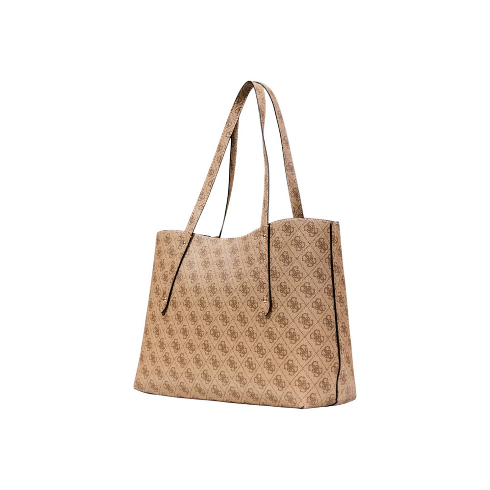 Guess Beige Polyethylene Handbag