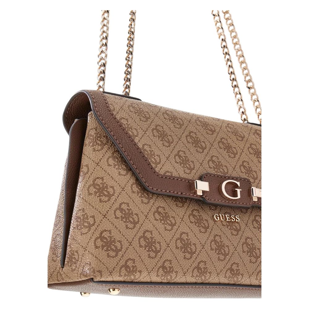 Guess Beige Polyethylene Handbag