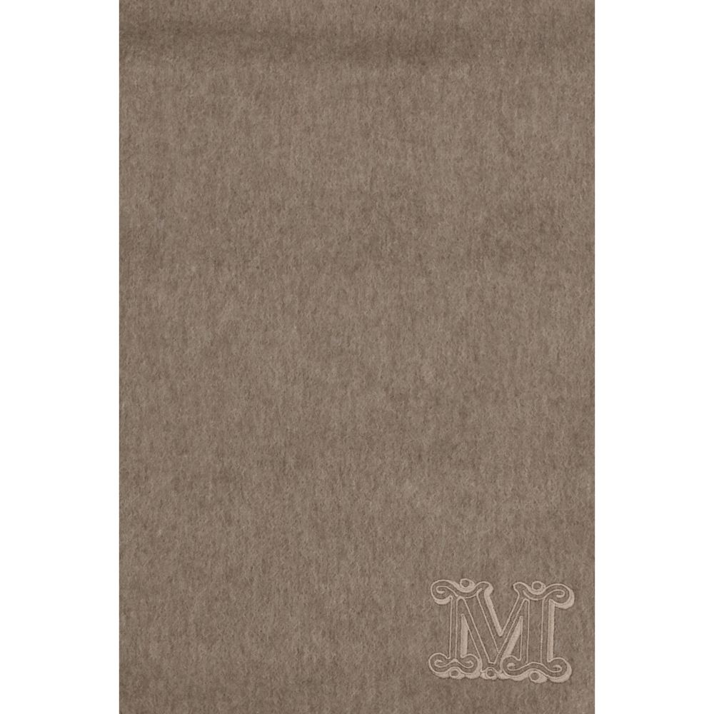 Max Mara Beige Cashmere Scarf