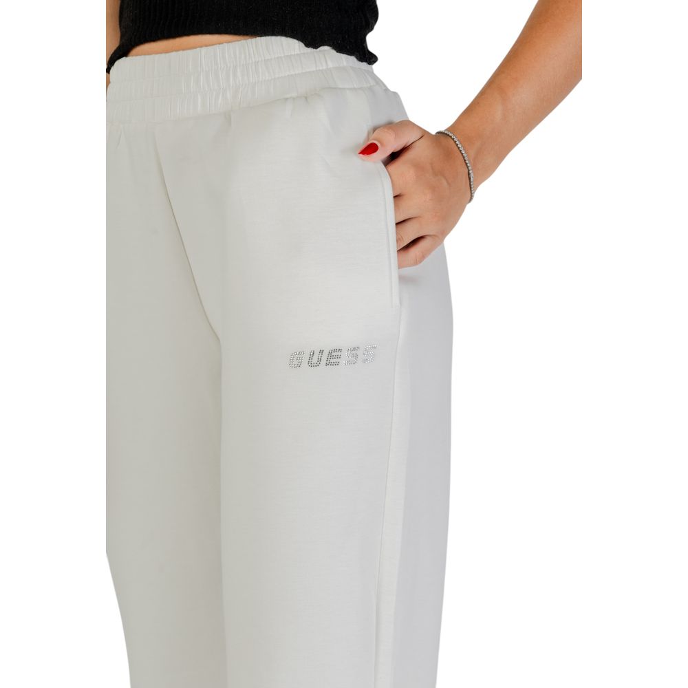 Guess Active Beige Viscose Joggers (Workout Pants)