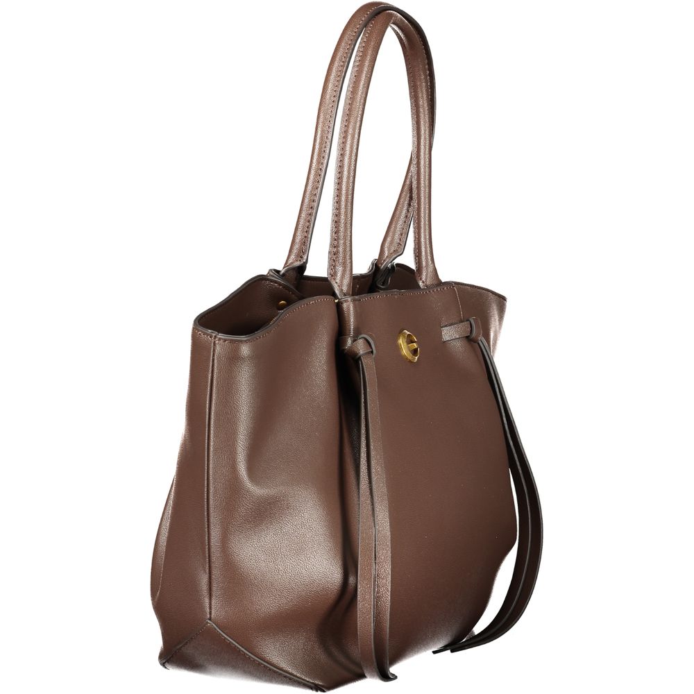 Guess Jeans Brown Polyurethane Women's Bag