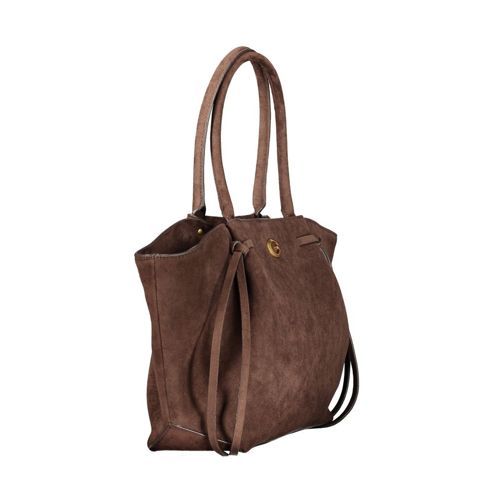 Guess Jeans Brown Polyester Women Bag