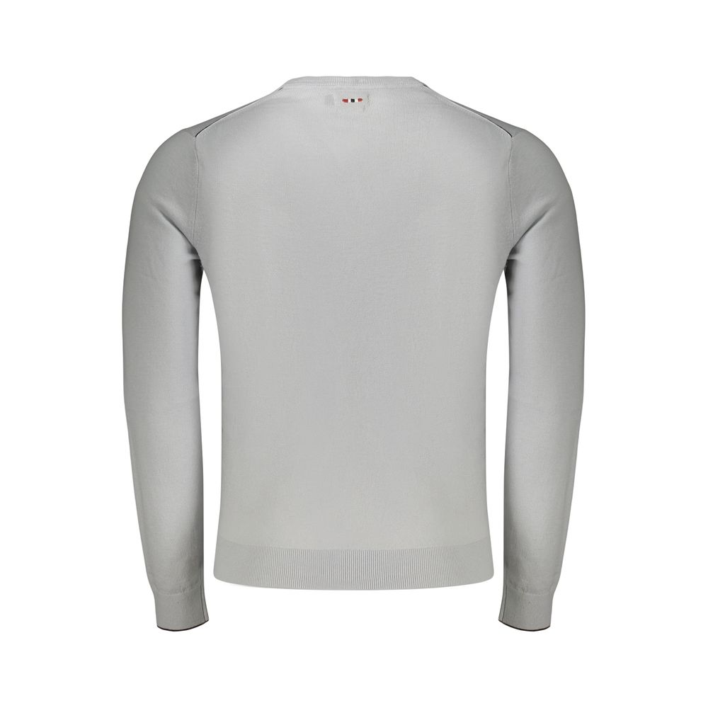 Napapijri Gray Wool Men's Sweater