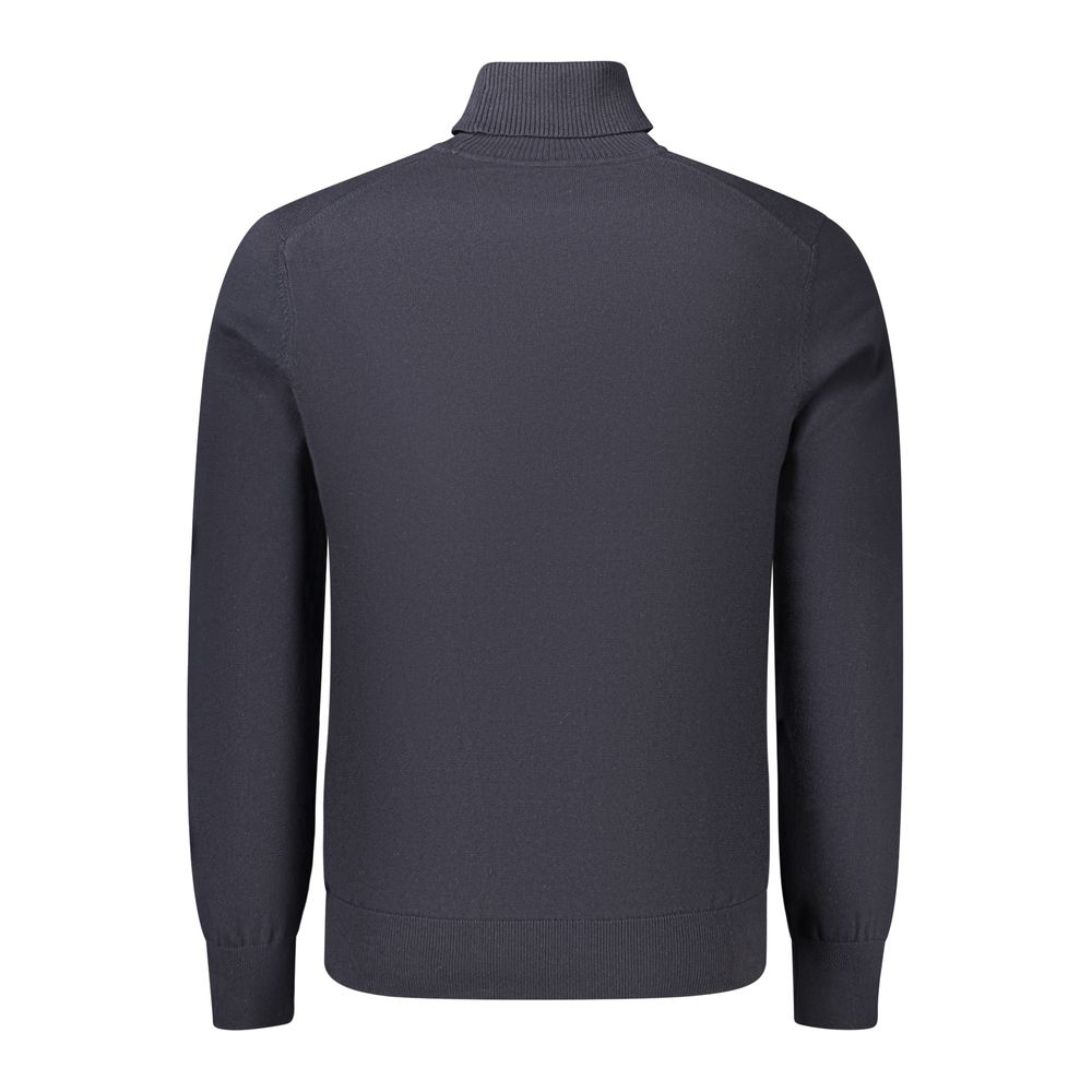 Hugo Boss Blue Cotton Men's Sweater