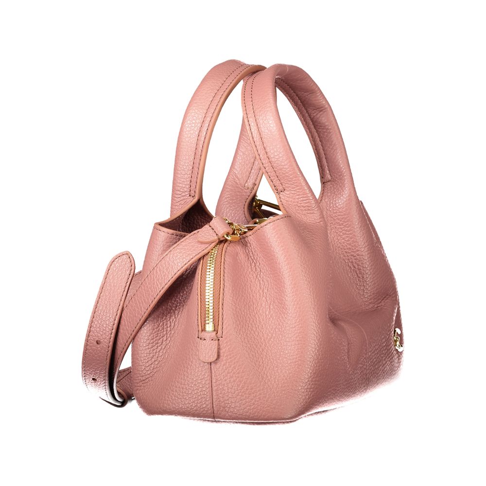Coccinelle Pink Leather Women's Bag