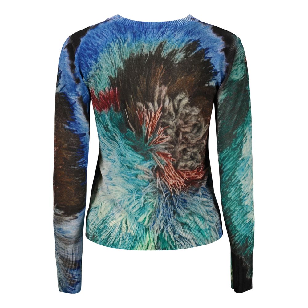 Desigual Blue Viscose Women Sweater
