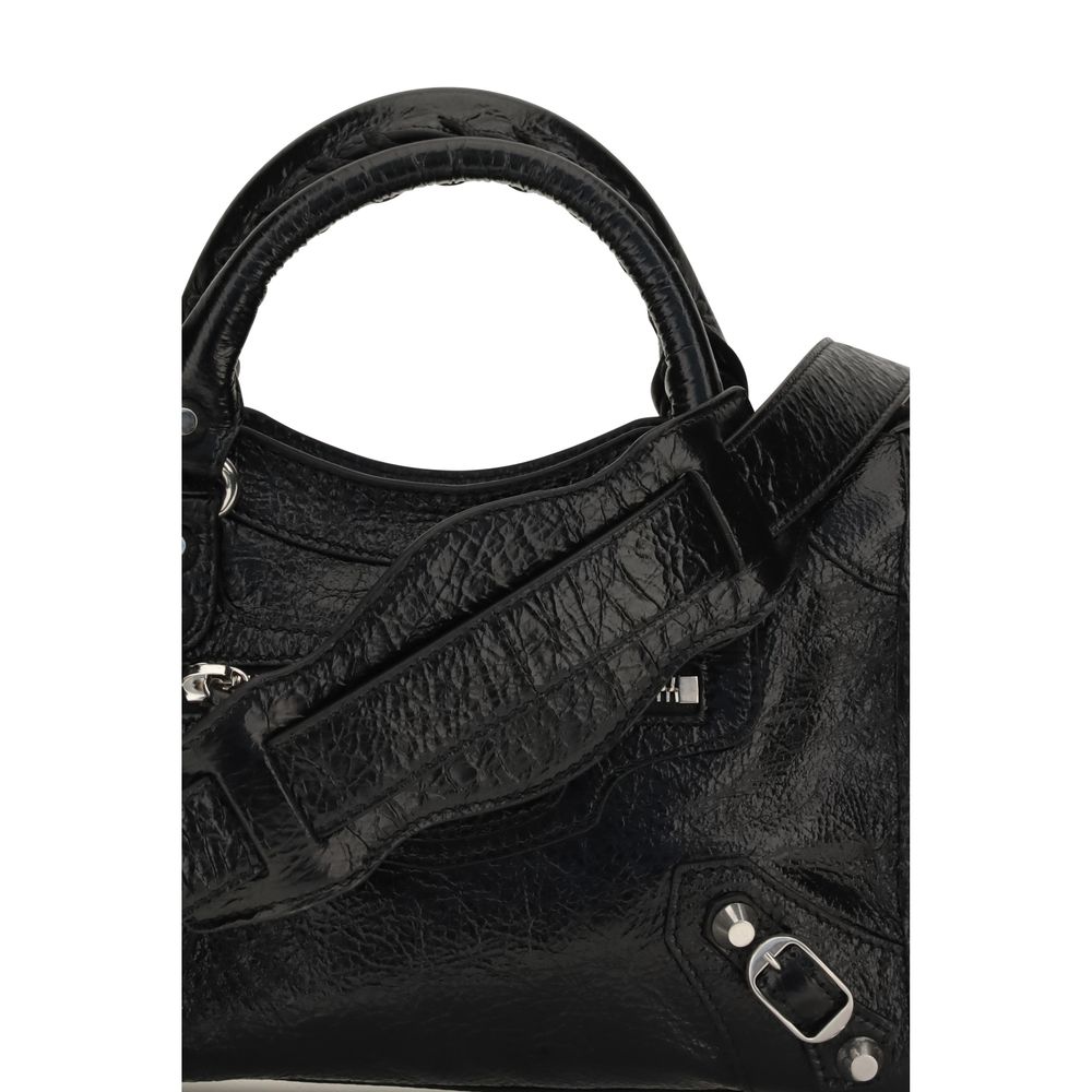 Balenciaga Black Lamb Ovis Aries Handbag
