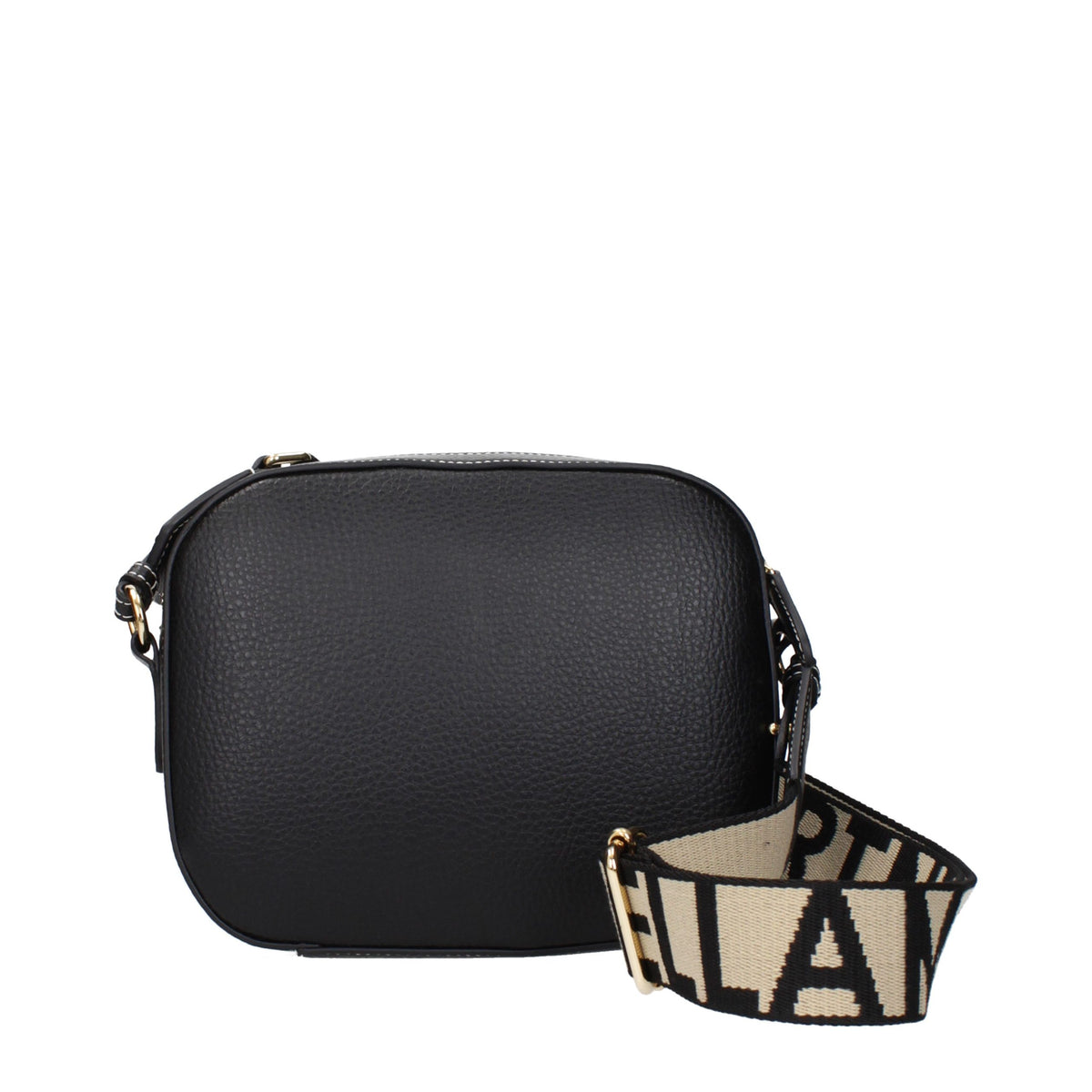 Stella McCartney Black Leather Crossbody Bag