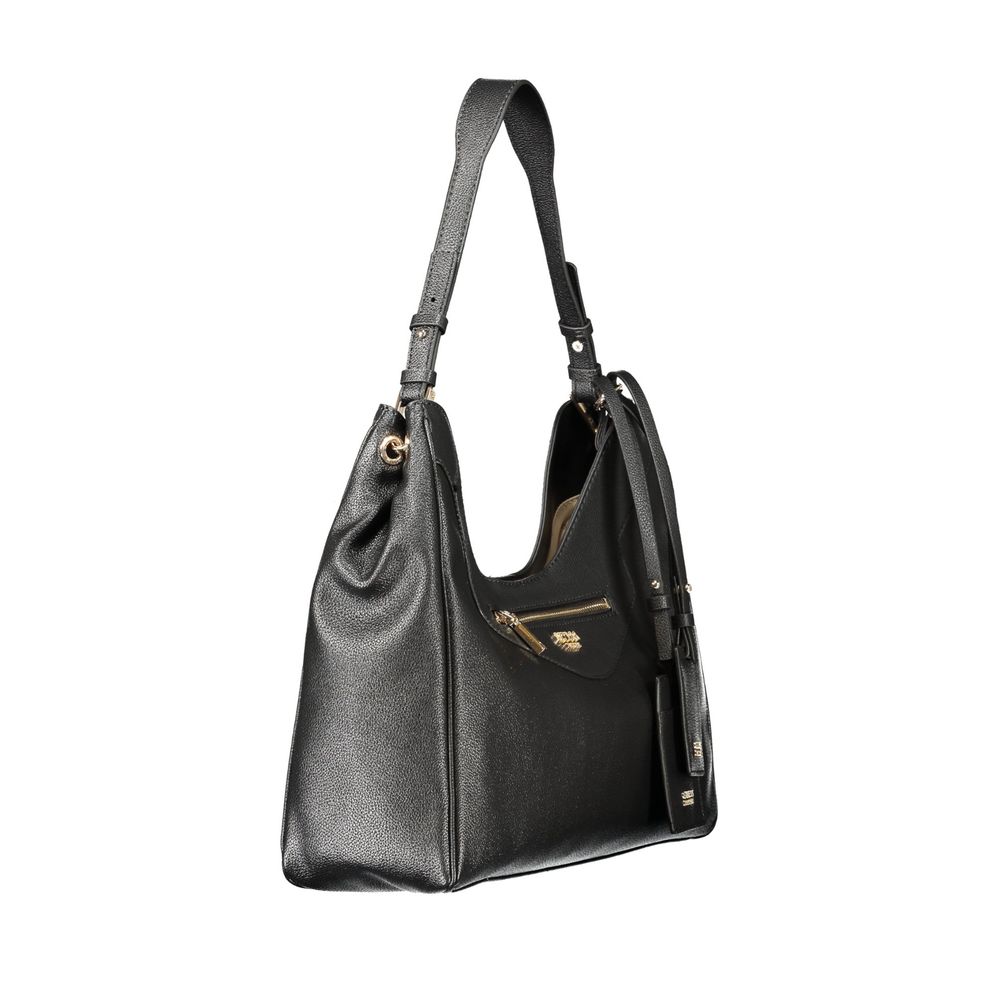 Guess Jeans Black Polyethylene Handbag