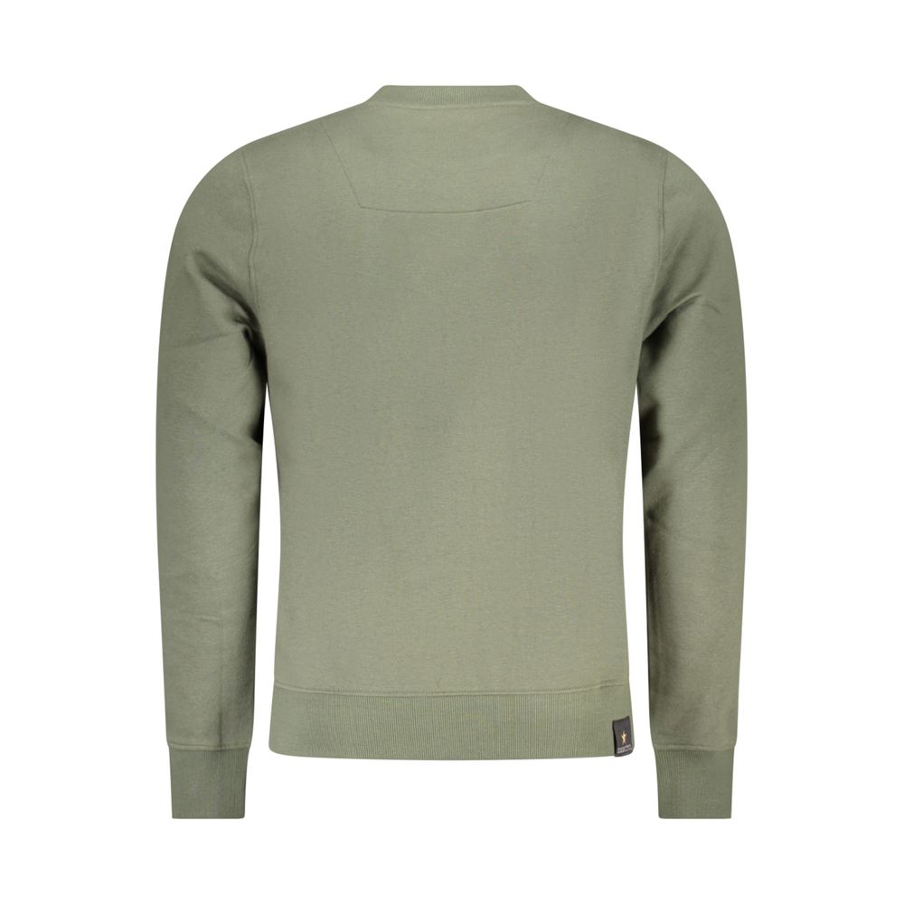 Accademia Militare Verde Cotton Men's Sweatshirt