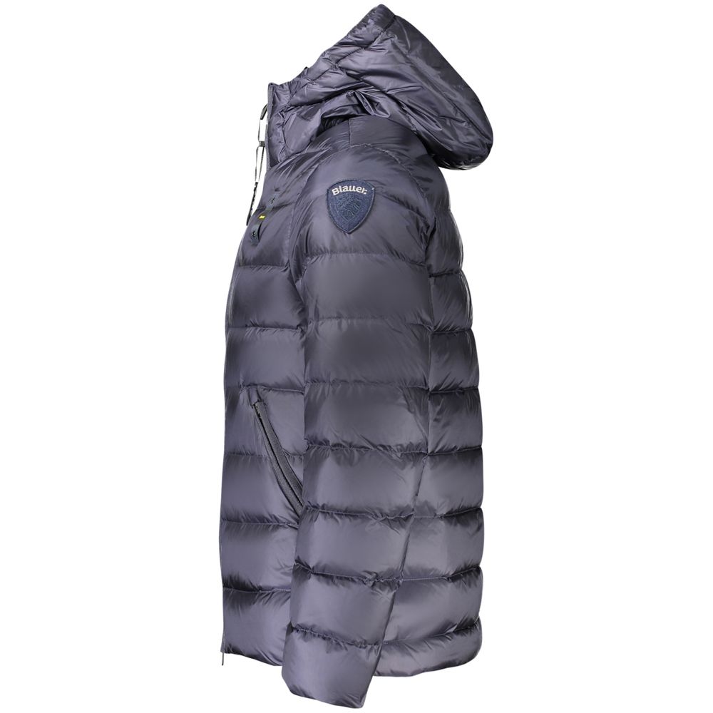 Blauer Blue Polyamide Men's Jacket