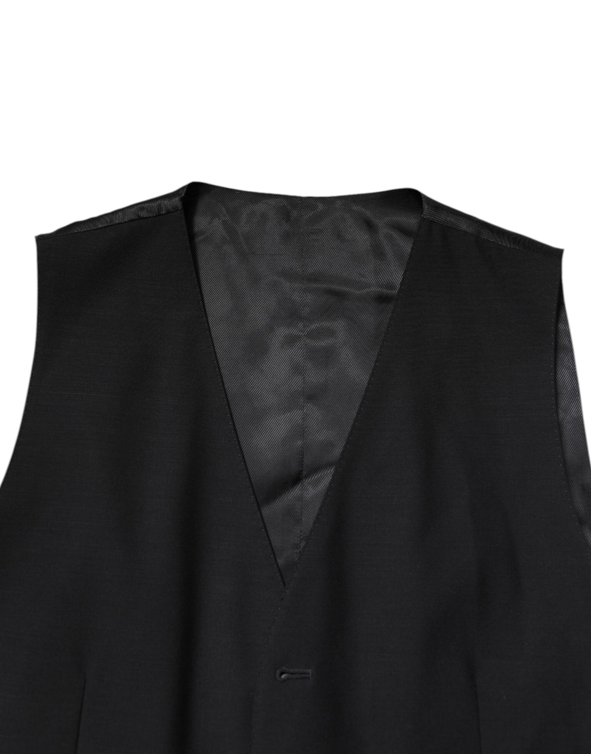 Dolce & Gabbana Dark Gray Single Breasted Formal 3 Piece Suit
