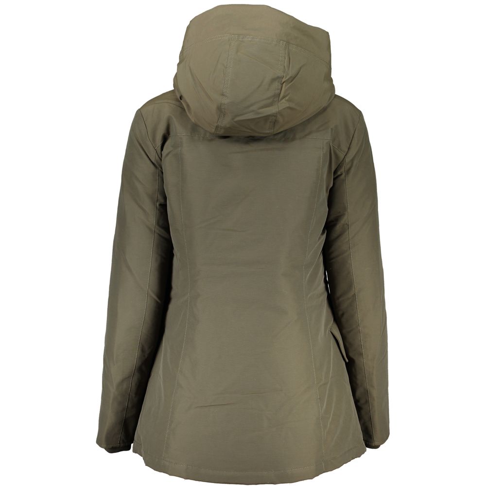 جاكيت نسائي من الصوف الأسود من Woolrich