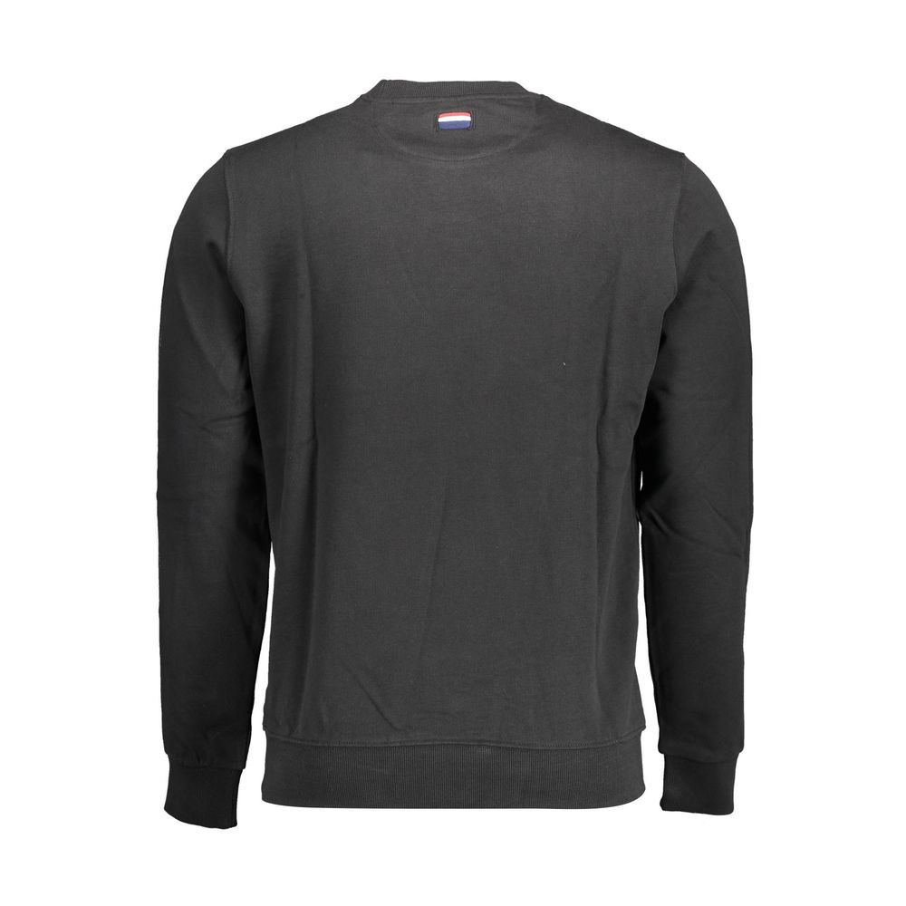U.S. POLO ASSN. سويت شيرت رجالي قطن أسود