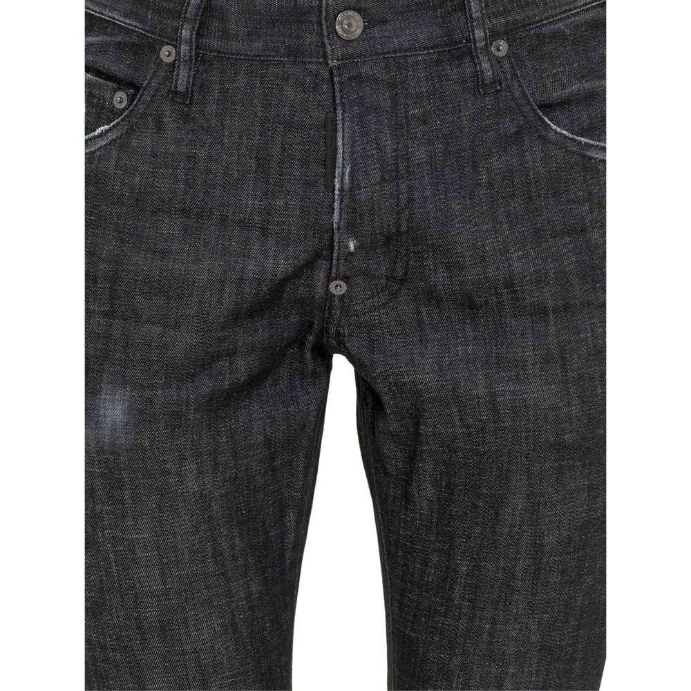 جينز سكيني قطني أسود من Dsquared²