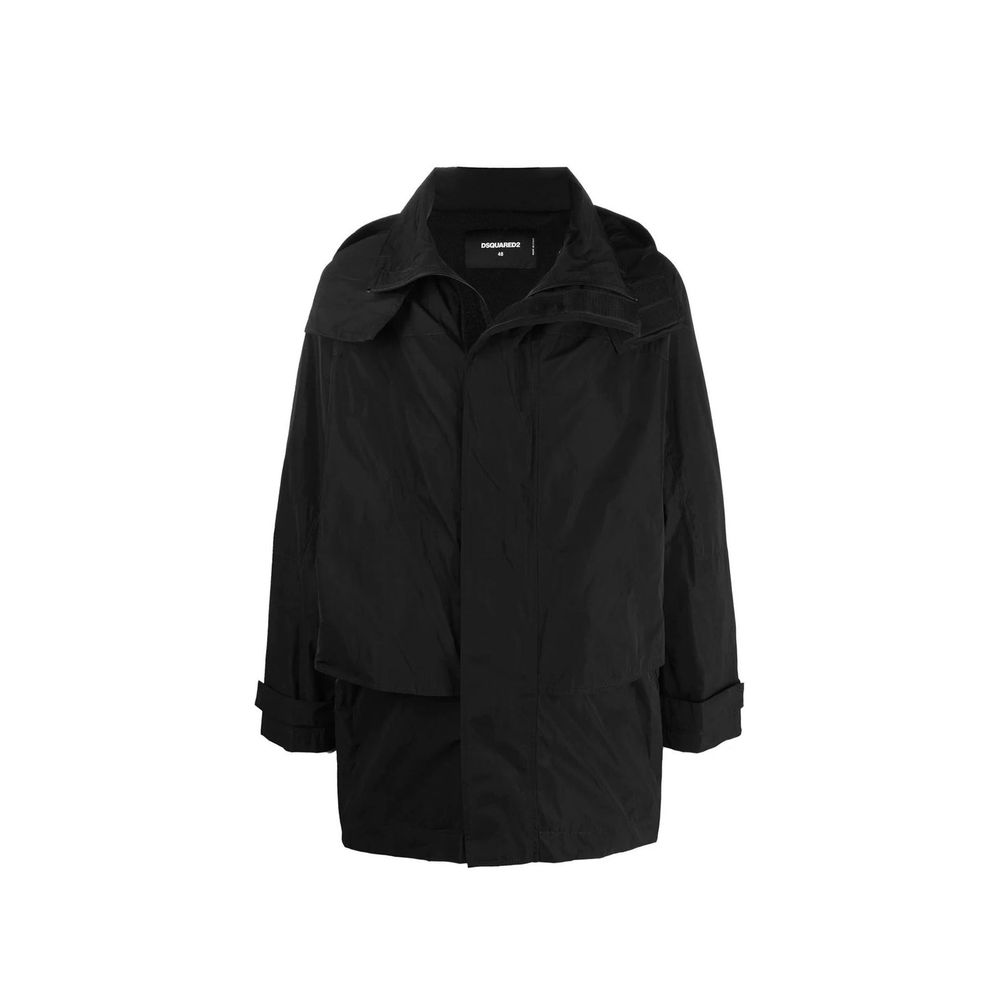 جاكيت Dsquared² أسود من النايلون
