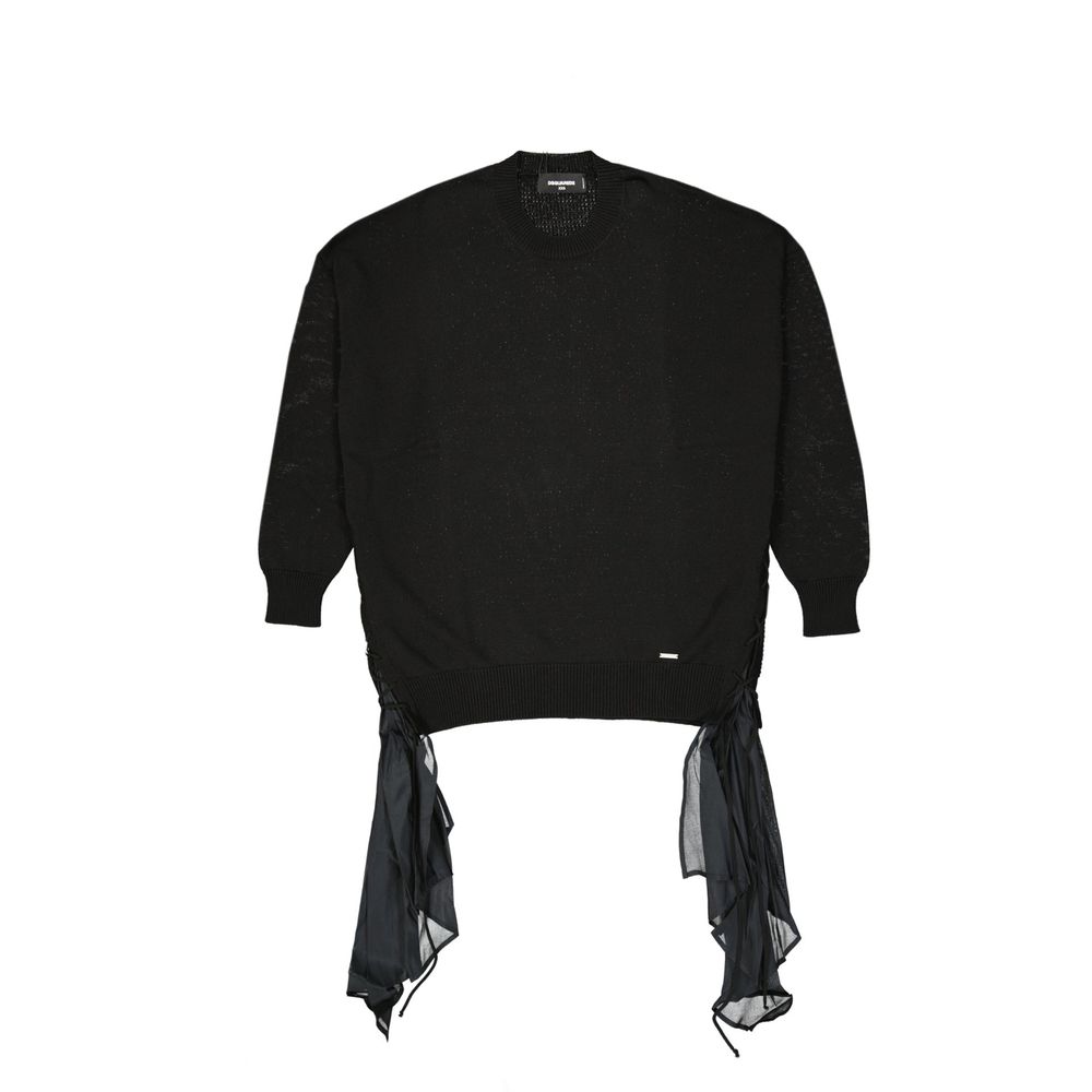 سويت شيرت Dsquared² أسود قطني