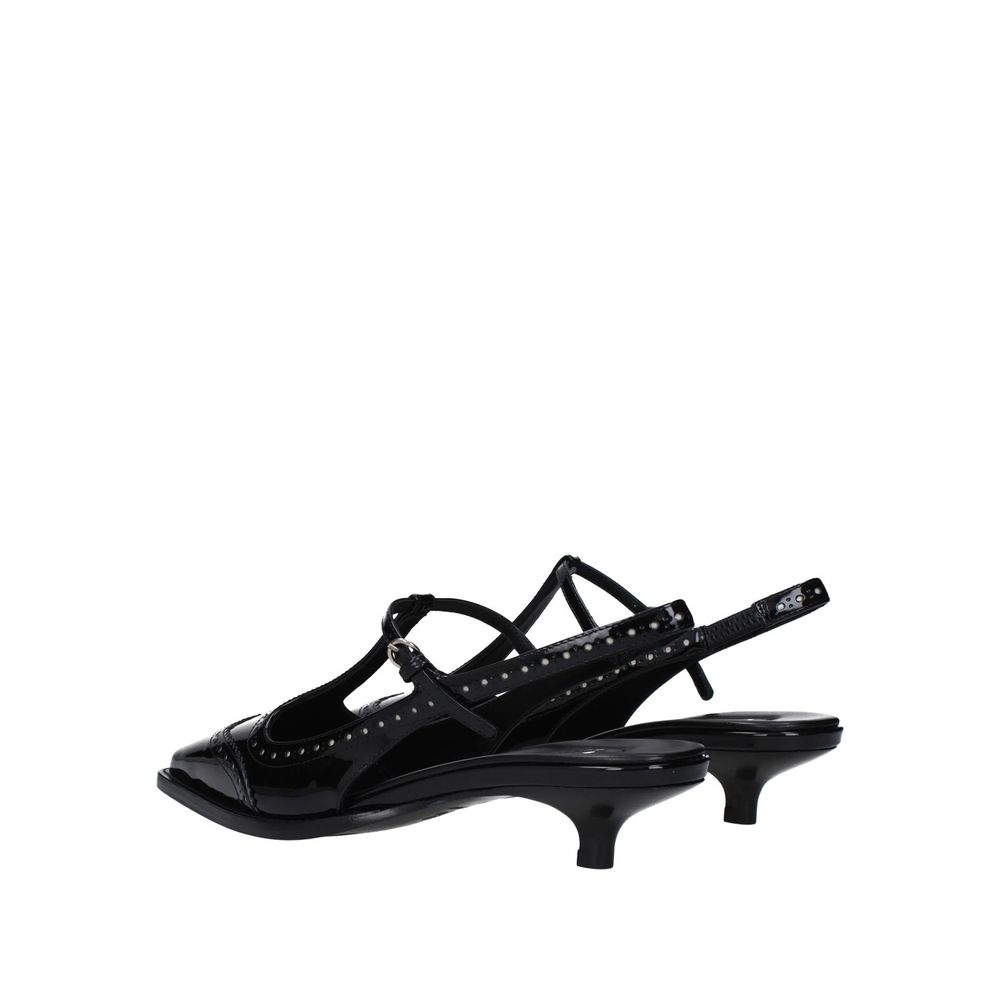 Miu Miu Black Calfskin Pumps
