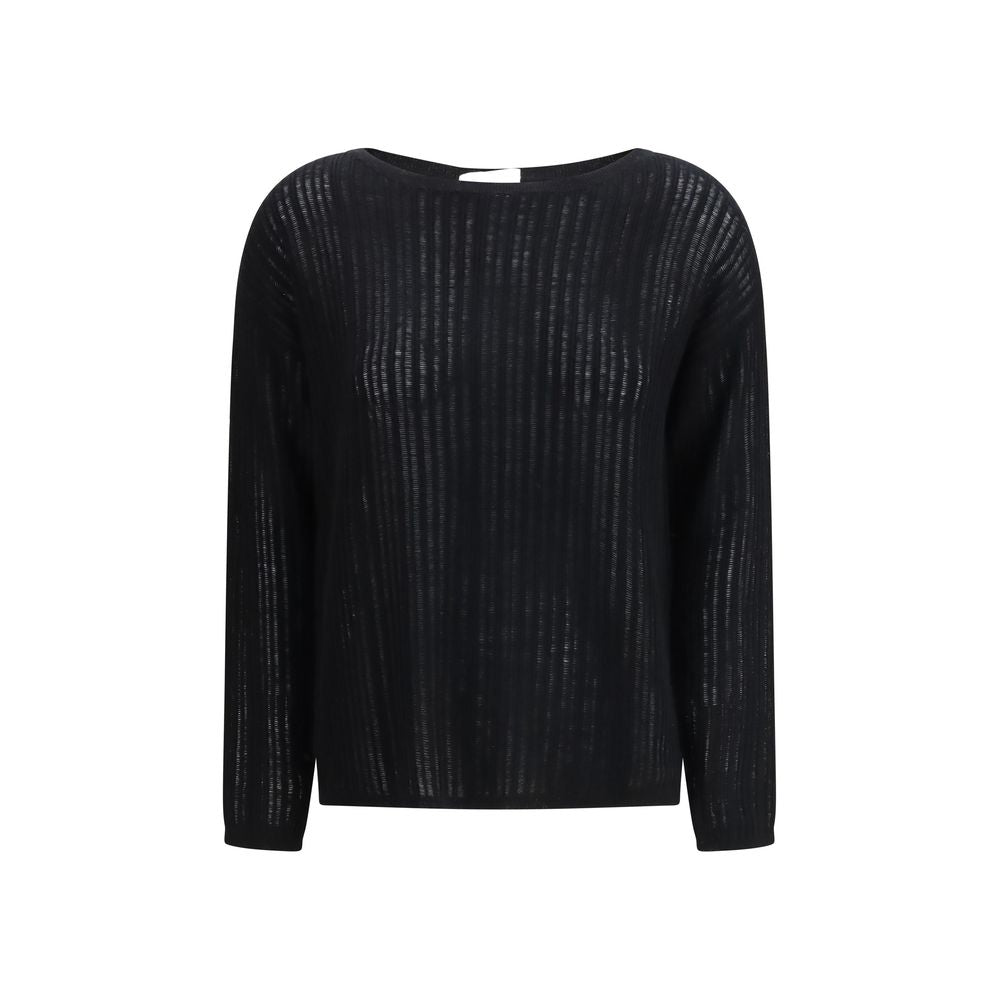 كنزة Allude Black Cashmere