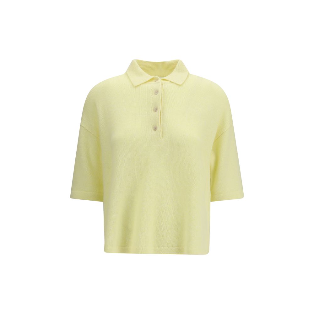 قميص بولو كشمير Allude Bicolor