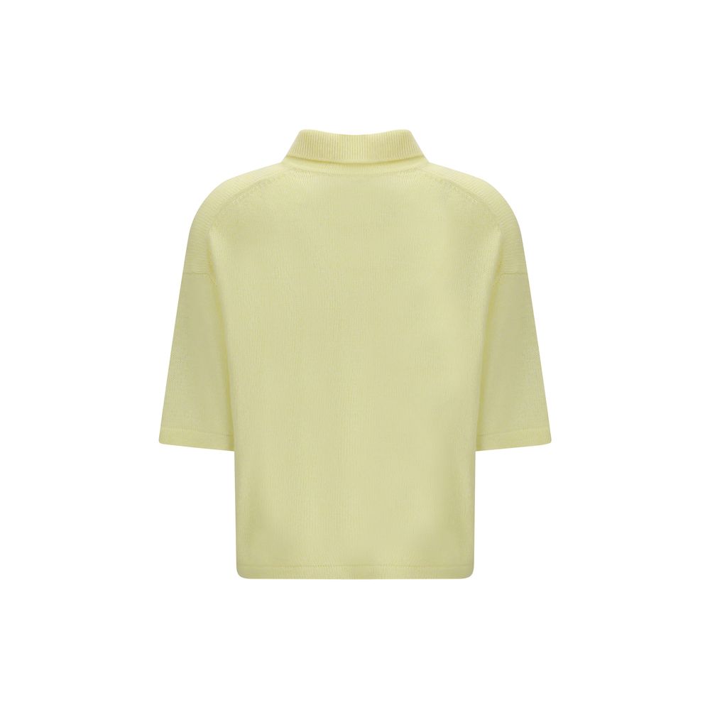 قميص بولو كشمير Allude Bicolor