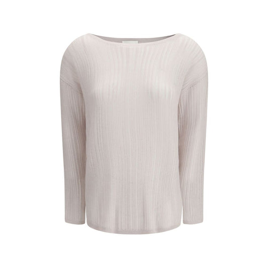 سترة Allude الصوفية الكشميرية البيضاء