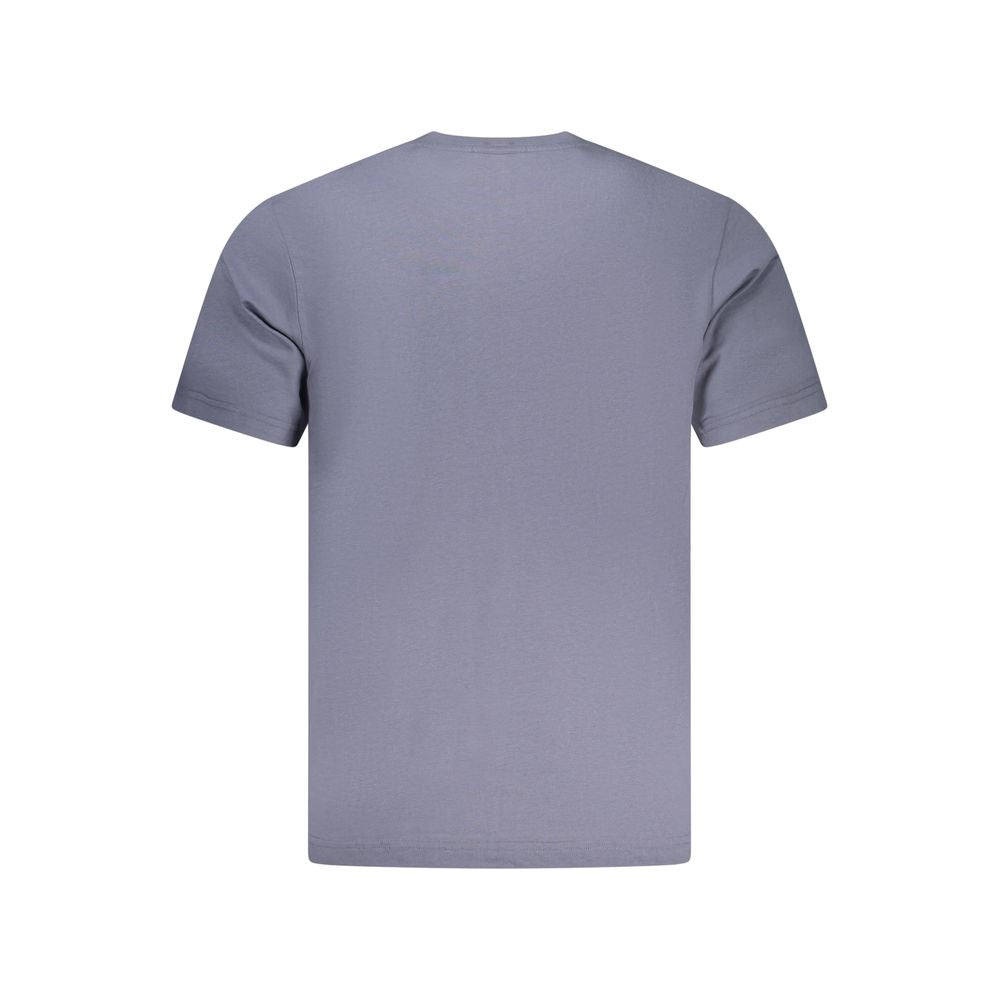 North Sails Blue Cotton Men T-Shirt