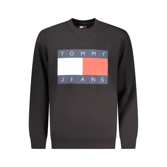 سويتشيرت رجالي تومي هيلفيغر قطن أسود