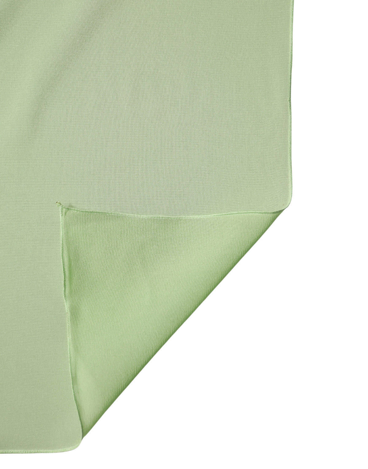 Dolce & Gabbana Light Green Silk Neck Wrap Shawl Stole 200cm x 64cm  Scarf