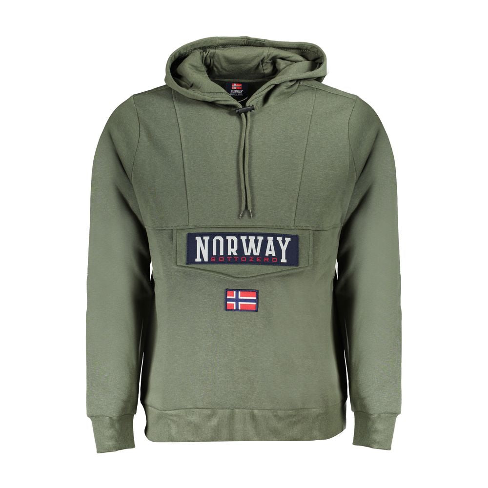 سويت شيرت رجالي من القطن الأخضر Norway 1963