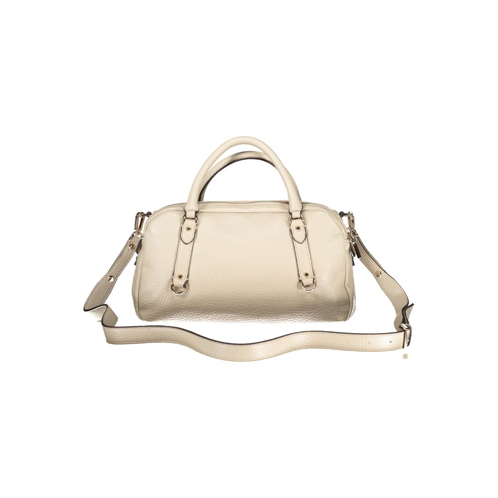Guess Jeans Beige Polyurethane Women's Handbag