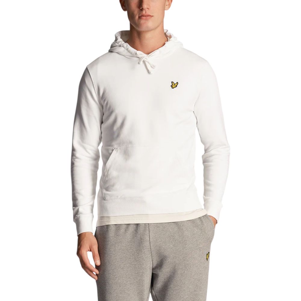 هودي Lyle & Scott من القطن الأبيض