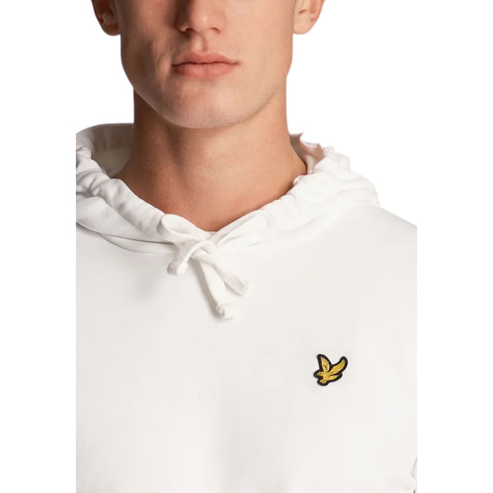 هودي Lyle & Scott من القطن الأبيض