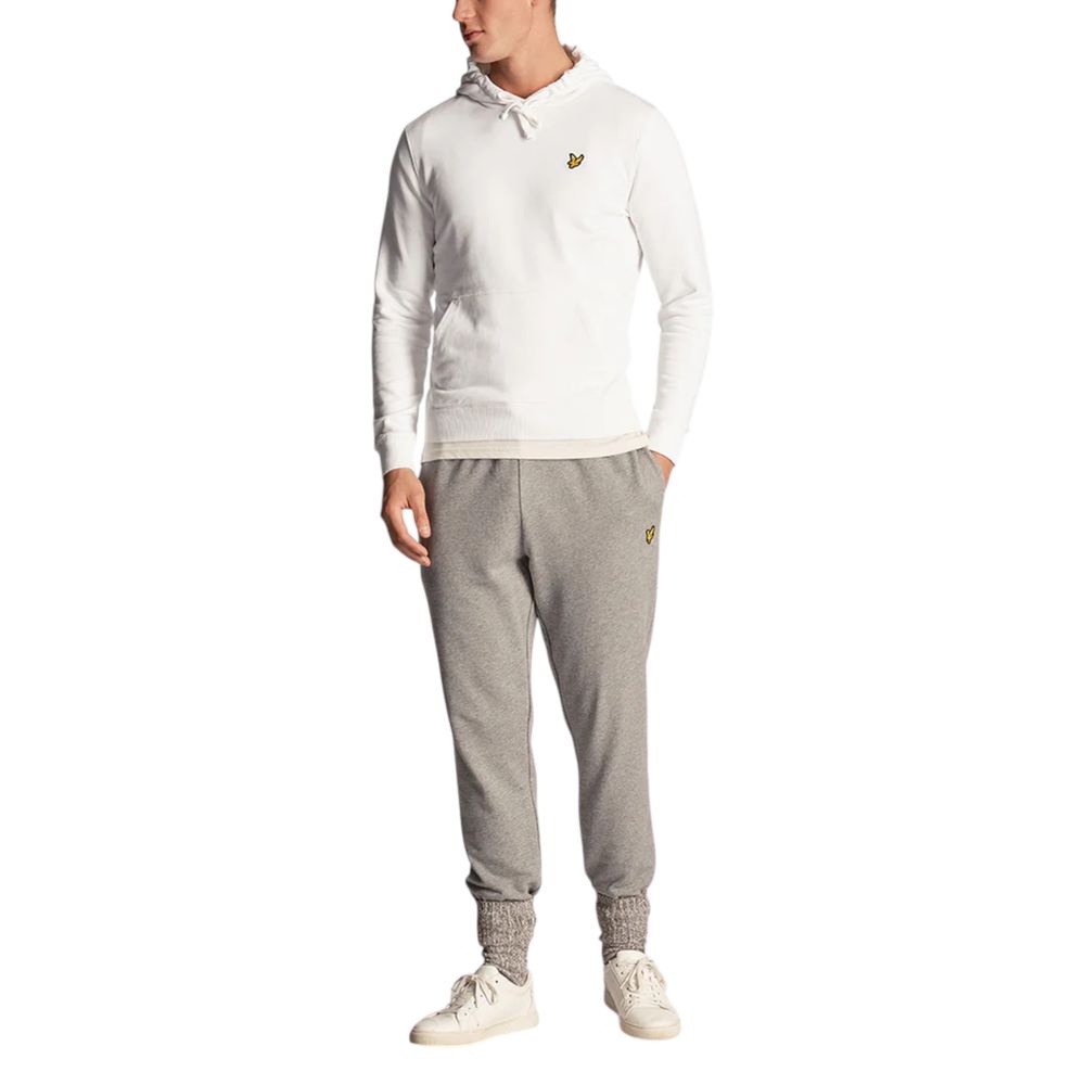 هودي Lyle & Scott من القطن الأبيض