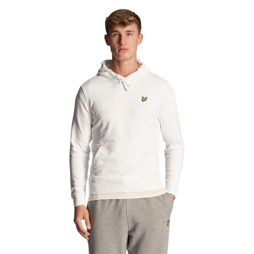 هودي Lyle & Scott من القطن الأبيض