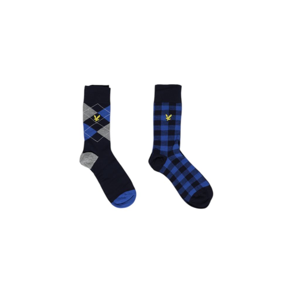 Lyle & Scott Blue Cotton Boxers