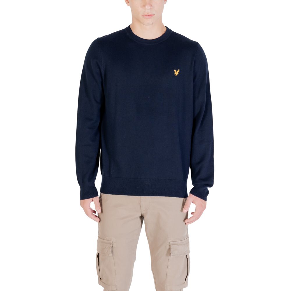 كنزة رياضية من القطن الأزرق من Lyle & Scott
