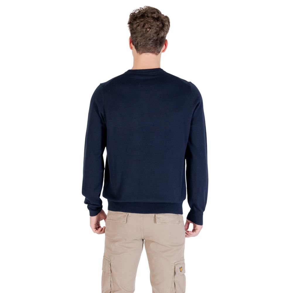 كنزة رياضية من القطن الأزرق من Lyle & Scott
