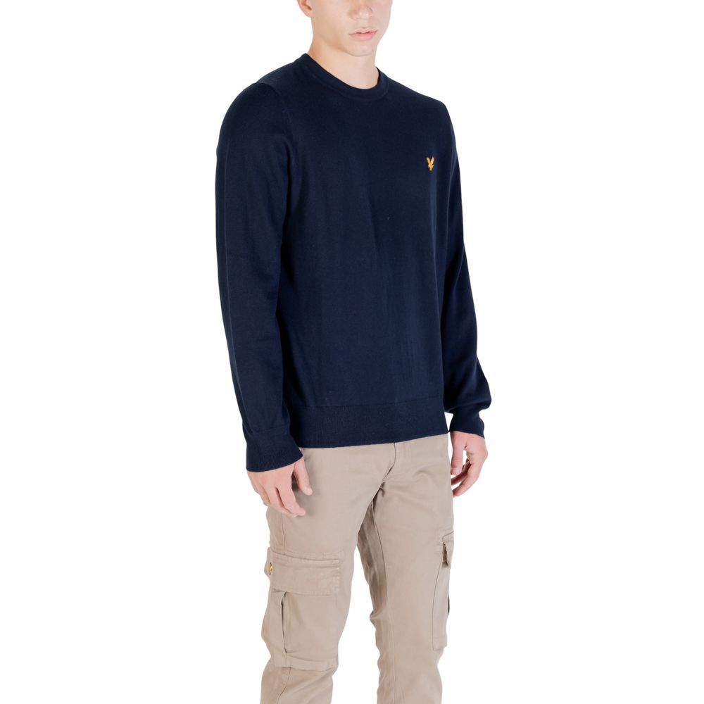كنزة رياضية من القطن الأزرق من Lyle & Scott