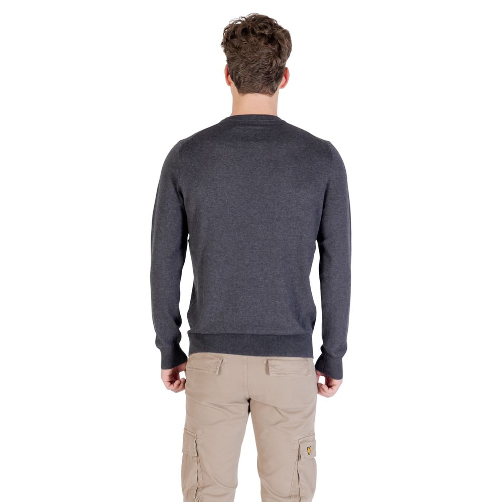كنزة رياضية Lyle & Scott رمادية قطنية